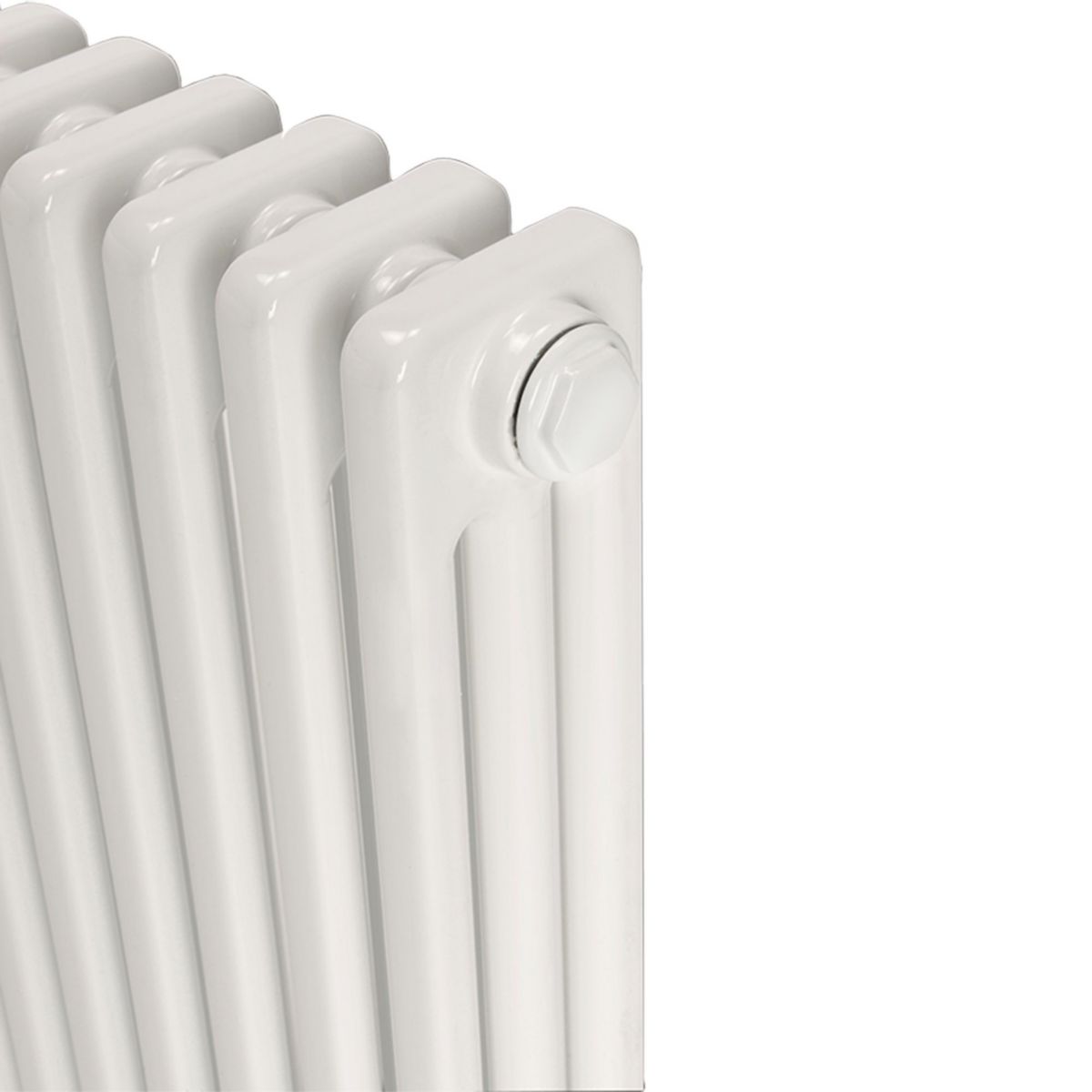 Radiateur colonne Teolys Horizontal Type D3, Hauteur 600mm, Largeur 900mm, Puissance 1171 W (Blanc RAL9016) Réf. D3060 18