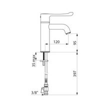 Mitigeur séquentiel thermostatique de lavabo réf. H9600