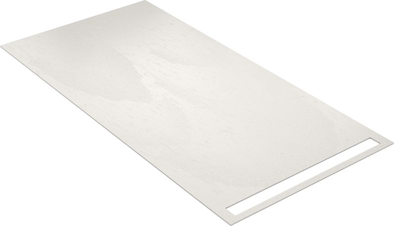 Revêtement prêtàposer wedi Fundo Top pour wedi Fundo Riolito neo, format 1800x900x6mm en coloris Stone gris, matériau minéral aspect pierre naturelle Réf : 072020502