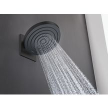 hansgrohe Pulsify S Douche de tête 260 2jet avec raccord mural, Noir mat