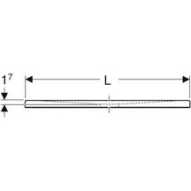 Receveur de douche Renova Plan en céramique carré 90 x 90 cm blanc  réf. 550.314.00.1