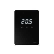 Thermostat d'ambiance digital sans fil noir ALTECH