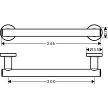 Poignée d'appui Logis universal 300 mm Réf. 41713000