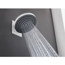 hansgrohe Pulsify S Douche de tête 260 2jet avec raccord mural, Noir mat