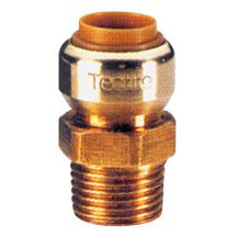 Manchon T243G instantané tectite mâle-femelle D22-20x27 pour tube cuivre PER et PB réf 4751516