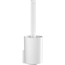 hansgrohe WallStoris Porte-brosse WC pour montage mural, Blanc mat