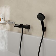 Mitigeur bain-douche Tecturis E  Noir mat Réf. 73420670