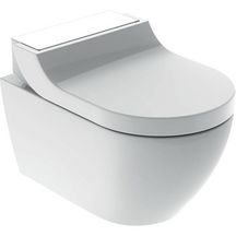 Pack WC lavant dit japonais suspendu  AquaClean TUMA Comfort sans bride Verre blanc Réf. 146.290.SI.1