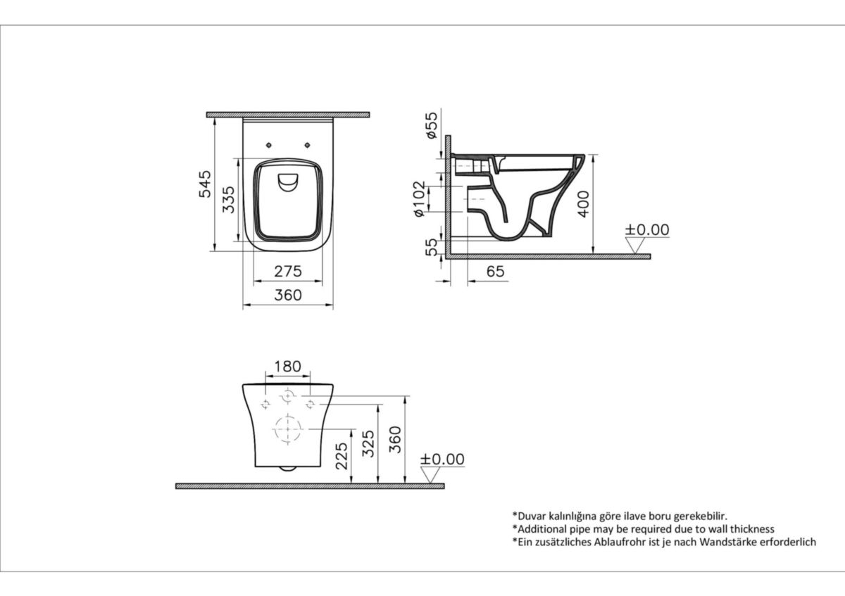 Pack cuvette Suspendue Alterna Daily C sans bride avec abattant Slim frein de chute déclipsable