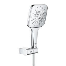 Ensemble de douche 3 jets avec support mural Rainshower SmartActive 130 Cube Chromé 26588000