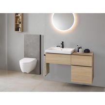 Panneau sanitaire Monolith Plus pour WC suspendu, 114 cm, habillage frontale Ref : 131.231.00.7