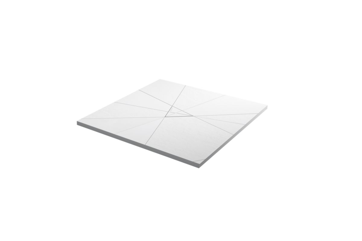 Receveur Smart QUIZ 100 x 100 cm blanco Réf. 53021526