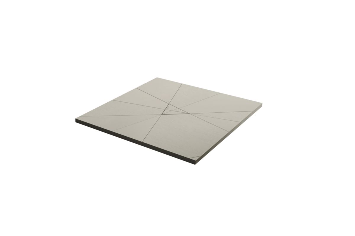 Receveur Smart QUIZ 100 x 100 cm crema Réf. 53021626