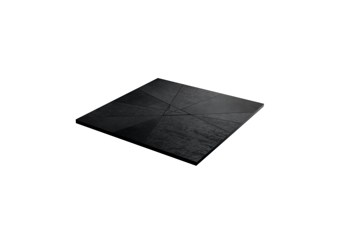 Receveur Smart QUIZ 90 x 90 cm negro Réf. 53021744