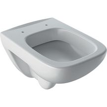 Wc suspendu à fond creux Renova Compact Square - compact - 48,5 cm - blanc Réf. 206145000