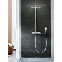 Colonne de douche avec mitigeur thermostatique Rainshower System SmartControl Duo 360 Chromé 26250000