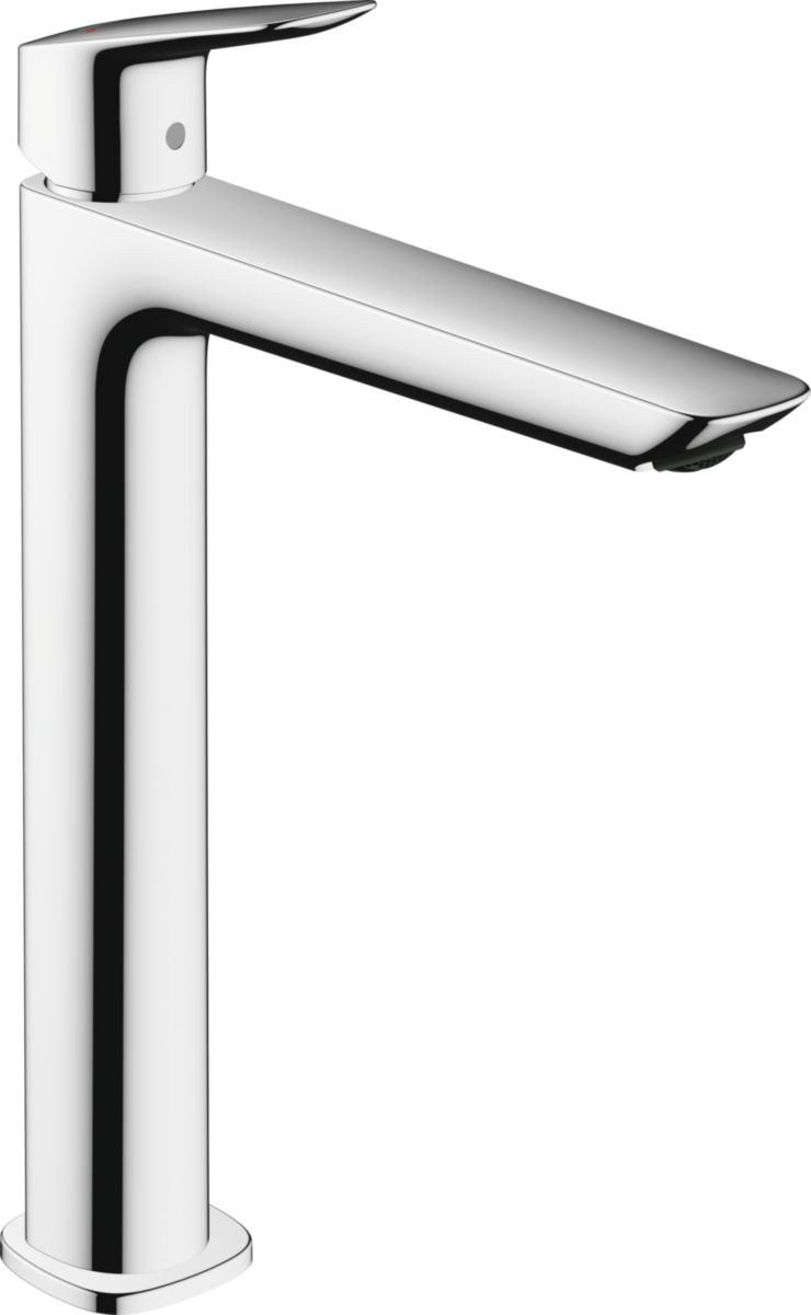 hansgrohe Logis Factice Mitigeur de lavabo 240 Fine sans tirette ni vidage, Chrome