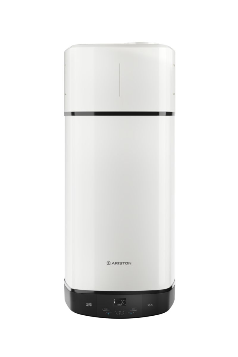 Chauffe-eau thermodynamique NUOS S2 PLUS WI-FI 150 L - Fluide R290 - Anode active et anode magnésium - Classe énergétique A+ Réf. 3629147