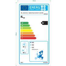 Chauffe-eau thermodynamique NUOS S2 PLUS WI-FI 110 L - Fluide R290 - Anode active et anode magnésium - Classe énergétique A+ Réf. 3629146