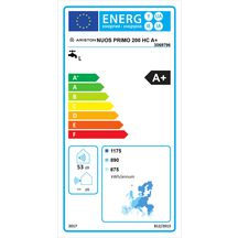 Chauffe-eau thermodynamique Nuos Primo A+ monobloc air ambiant/air extérieur - 200 Litres - diamètre 584 millimètres - Résistance blindée - Double protection anticorrosion - Classe énergétique A+ Réf. 3069796