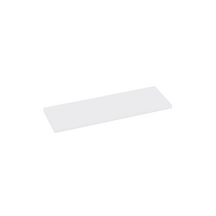 Tablette haute Alterna Plénitude longueur 60cm profondeur 20cm Blanc brillant