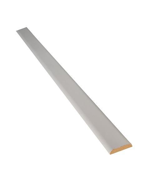 Champlat 2 angles arrondis prépeint blanc 4x28x2440mm Réf. 0099654