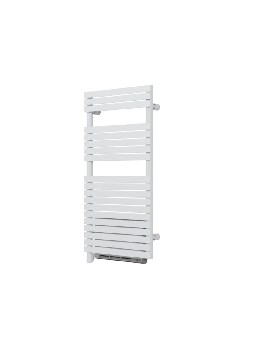 Sèche-serviettes Altaï électrique Spa électrique +Air, commande infrarouge IRS 1000W + soufflant 500Whaut 1082 mm, larg. 504 mm, Blanc RAL 9016 Réf. TSY-050-050/IFS