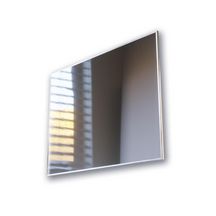 Collecteur de reprise Collection Reflet teinte Argentée pour plénum 500x400 mm avec enjoliveur de 700x600 mm - Filtre inclus