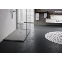 Receveur de douche Olympic Plus 120X90 Cm épaisseur 4,5Cm finition Gris Réf : OL120904-29