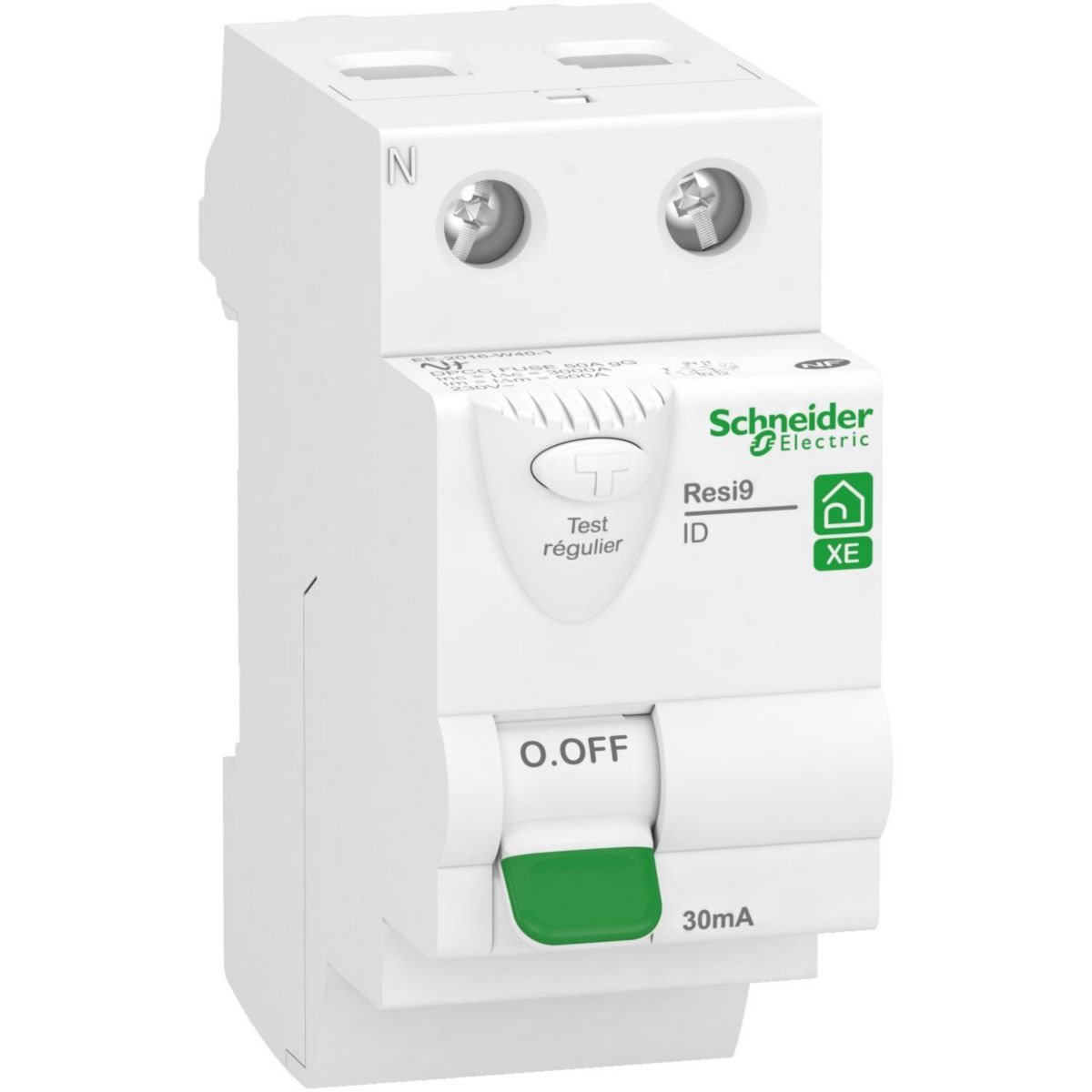 Interrupteur Différentiel XE 2P 40A 30mA A Réf.R9ERA240