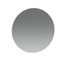 Miroir rond Alterna Plénitude diamètre 90cm côté coloris blanc