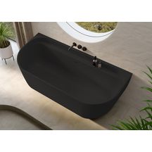 Baignoire Noon Slate negro  (180X80X55) Réf : 53038782