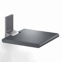 Siège de douche rabattable CAVERE 450 mm 700.844.450 anthracite réf. 7844450095