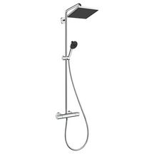 Colonne de douche Pulsify Exclu douche de tête 260 mm EcoSmart mitigeur thermostatique Ecostat 1001CL Chromé réf. 26977000