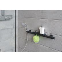 Barre d'appui multifonctions pour douche avec support douchette et tablette Réf. 048450