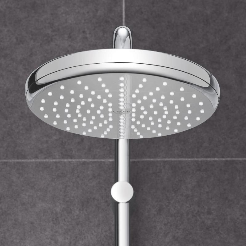 Douche de tête 1 jet Tempesta 210 Chromé 26410000