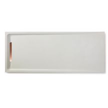 Receveur de douche Elan Epoque 180X90 Blanc Grille Cuivre Réf. 01EBBL18000900M