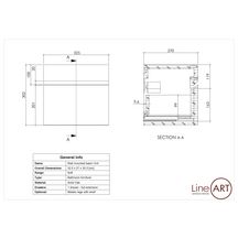 Lave-mains Mural en Chêne massif brut L32,5xP27xH30,2 cm. 1 porte. Caisson à suspendre ( Supports CAMAR inclus). Charnières et embases BLUM. A compléter par une vasque et une structure métallique avec étagère chêne massif Réf. 5.06.016