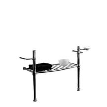 Pieds colonnes laiton pour lavabo wpg10509 chrome réf. WPG73051