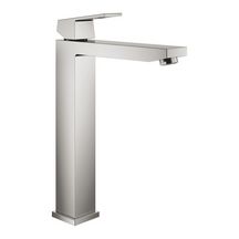 Mitigeur monocommande lavabo taille XL Eurocube Supersteel Réf. 23406DC0