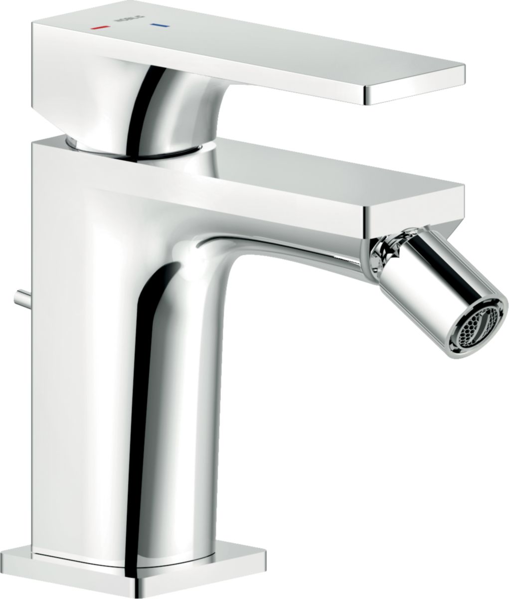 Mitigeur bidet SEVEN C3 avec vidage Laiton Chrome Réf : SEE124119/1CR