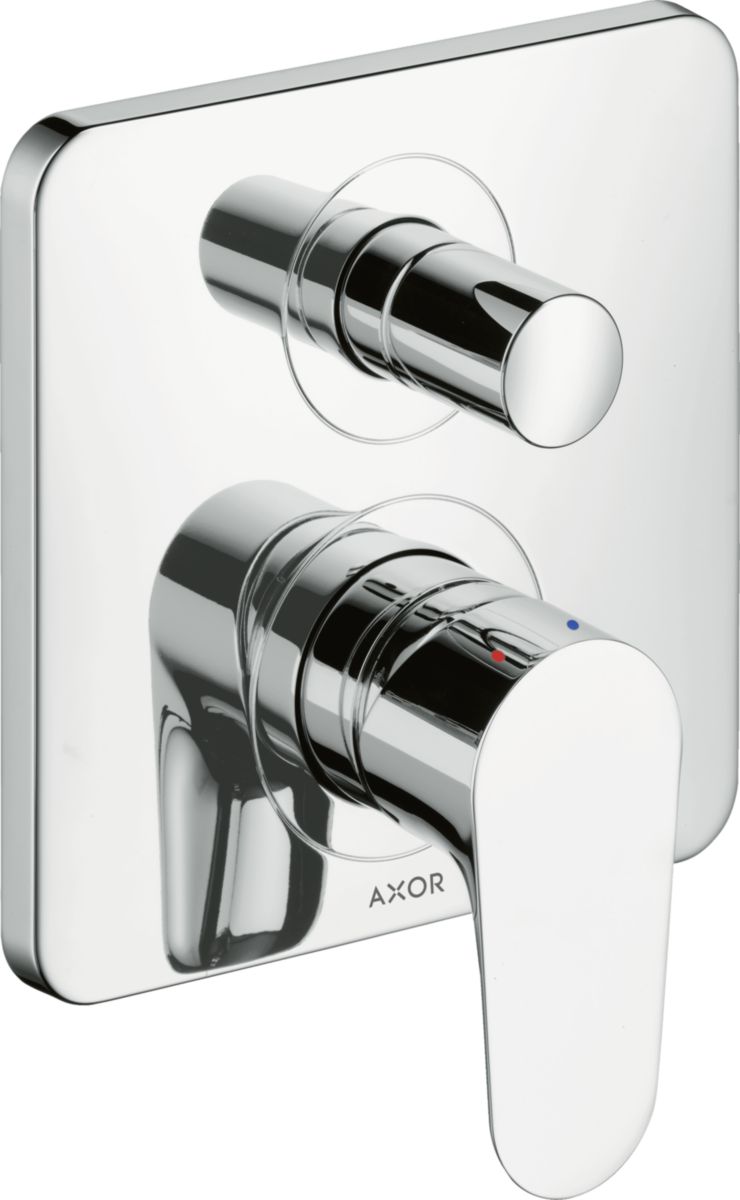 Set de finition Axor CITTERIO M pour mitigeur de bain-douche encastré, chromé réf. 34425000