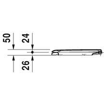 Abattant standard d-code Compact, blanc charnière inox réf. 67310099