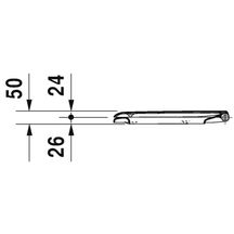 Abattant frein de chute d-code Compact blanc charnière inox réf. 67390099