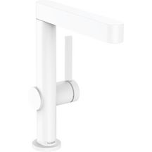 hansgrohe Finoris Mitigeur de lavabo 230, bonde Push-Open, Blanc mat