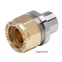 Raccord pour tube PE BD6223 à souder sur acier : 21,3 DN : cal. 15 diamètre : PE 20 réf 2622315