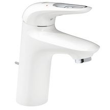 Mitigeur monocommande Lavabo Taille S Eurostyle Blanc/chromé 33558LS3