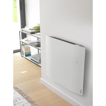 Radiateur électrique Divali pilotage intelligent connecté horizontal 1250W blanc carat Réf. 507611