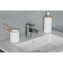 Mitigeur lavabo OLYOS II monotrou C2 vidage plastique chromé Réf. D2490AA