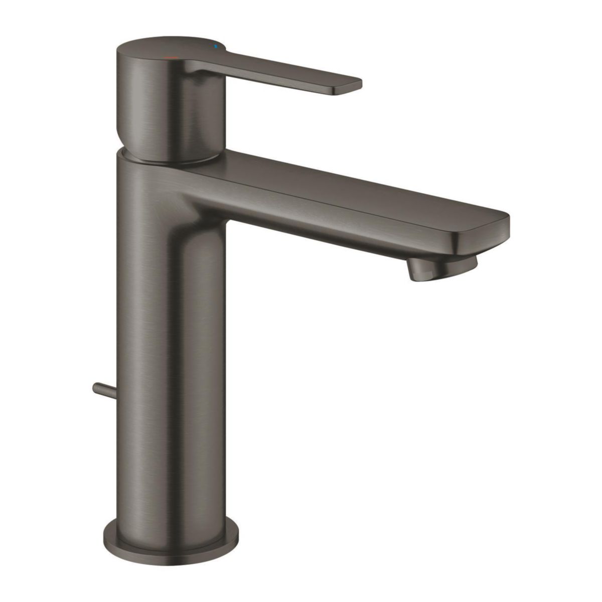 Mitigeur monocommande lavabo taille S Lineare Hard Graphite brossé Réf. 32114AL1